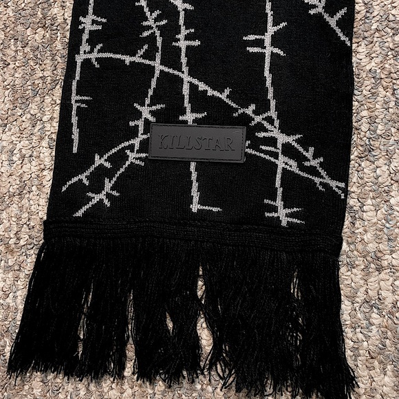 NWT Killstar knit Give Me Space winter scarf🧣 - Picture 8 of 13